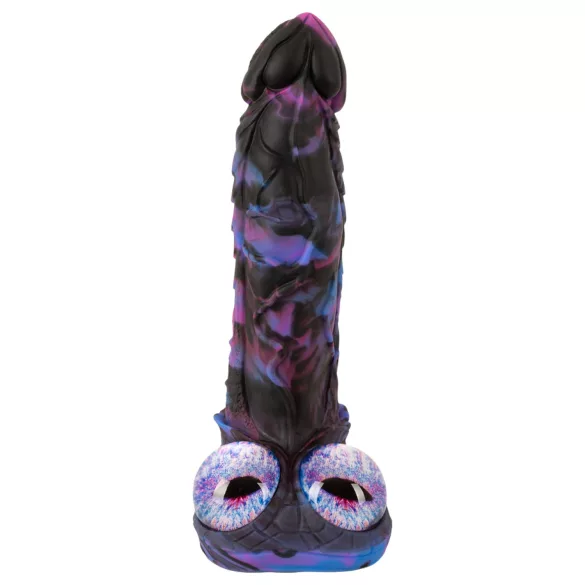 Beasty Cocks Firefly Fantasies - vibratore fantastico riscaldante con ventosa (blu) - 23 cm