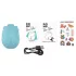 ROMP Rose Glow - stimolatore clitorideo ad onde d’aria (blu)