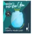 ROMP Rose Glow - stimolatore clitorideo ad onde d’aria (blu)