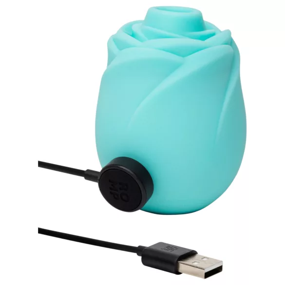 ROMP Rose Glow - stimolatore clitorideo ad onde d’aria (blu)