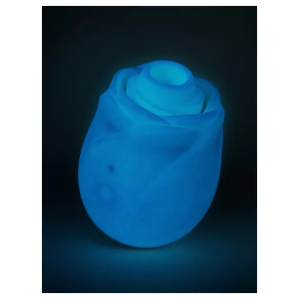 ROMP Rose Glow - stimolatore clitorideo ad onde d’aria (blu)