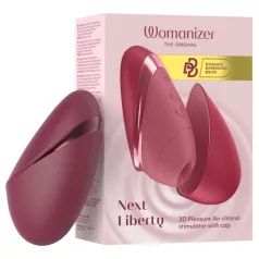   Womanizer Next Liberty - stimolatore clitorideo ad onde d’aria (rosso)
