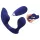SMILE - vibratore anale e per slip con telecomando - silicone blu