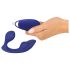 SMILE - Vibratore blu telecomandato per stimolazione anale e intima
