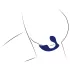 SMILE - vibratore anale e per slip con telecomando - silicone blu