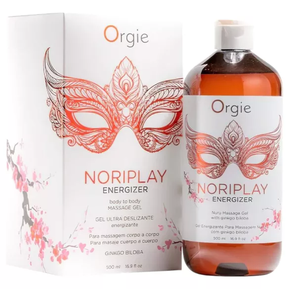Orgie Noriplay Energizer - gel massaggio NURU energizzante - 500ml