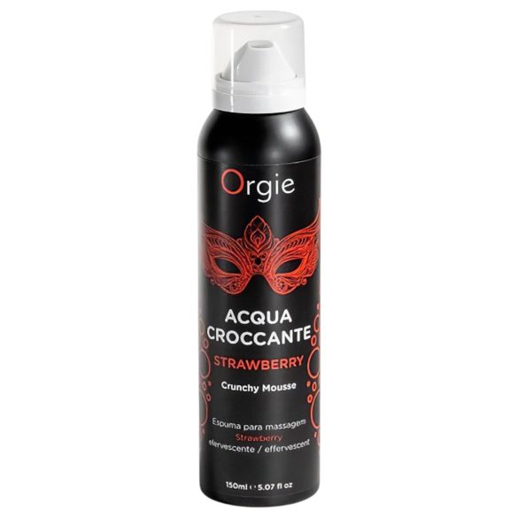 Orgie Acqua Scoppiettante - Mousse Massaggio alla Fragola (150ml)