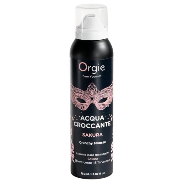 Orgie Acqua Frizzante - mousse da massaggio - fiori di ciliegio (150ml)