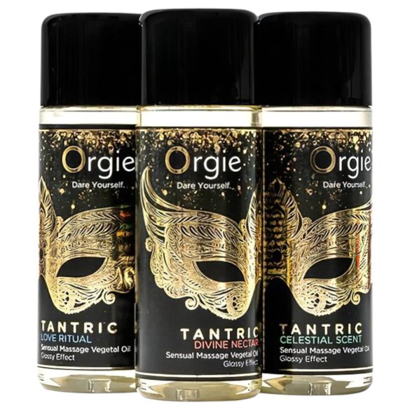 Orgie Tantric - Set olio da massaggio sensuale (3x30ml)
