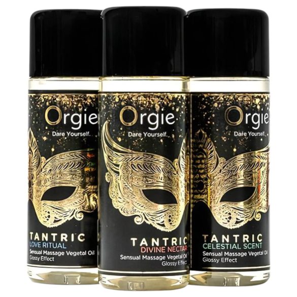 Orgie Tantric - set olio massaggio sensuale (3x30ml)