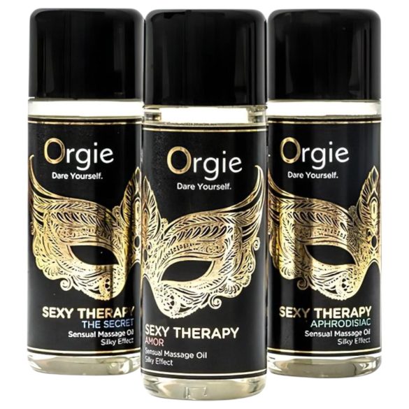 Orgie Sexy Therapy - Set sensuale di oli da massaggio (3x30ml)