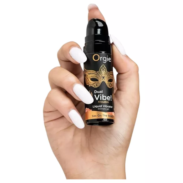 Orgie Dual Vibe - vibratore liquido unisex - Sex on the Beach (15 ml)
