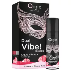   Orgie - lubrificante effetto vibrante unisex - fragola gin tonic - 15ml