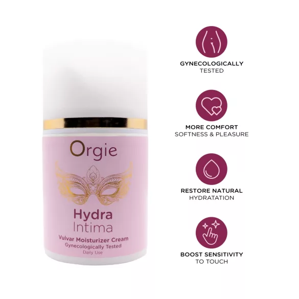 Orgie Hydra Intima - crema per l’igiene intima femminile (50 ml)