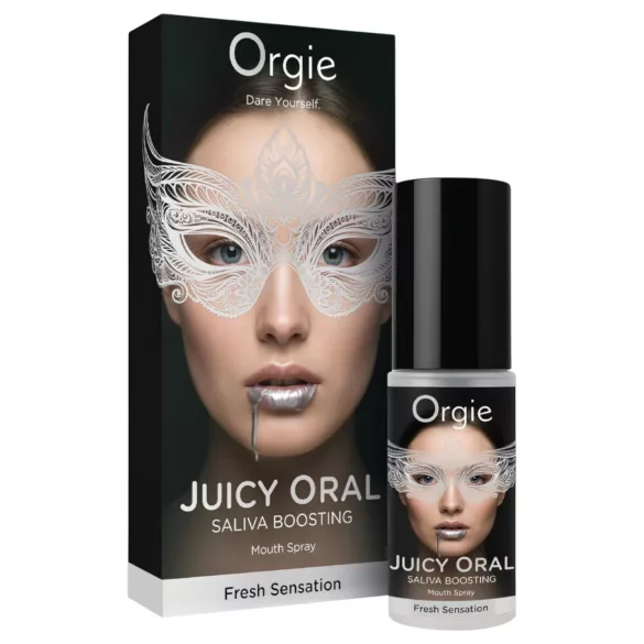 Orgie Juicy Oral - spray intensificatore dell’esperienza di baci e sesso orale (15 ml)