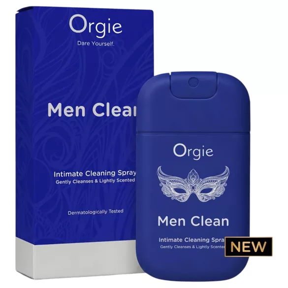 Orgie Men Clean - spray intimo detergente e rinfrescante per uomo (30 ml)