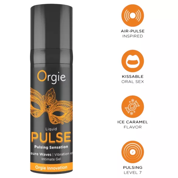 Orgie Pulse - vibratore liquido (15 ml)