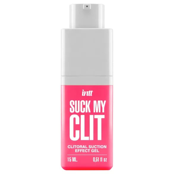 Intt Suck My Clit - gel stimolante per il clitoride per donne - fragola (15 ml)