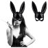 Jogestyle - Maschera Coniglio (Nera)