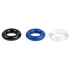Baseks - set di anelli fallici elastici (3 pezzi)
