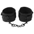 Baseks - set di legature con frusta e pinzette per capezzoli (nero)