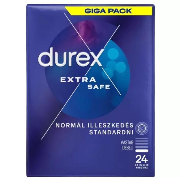 Durex Extra Safe - preservativi sicuri - 24 pezzi
