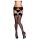 Obsessive S800 - Collant Sexy - Nero - L/XL