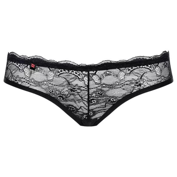 Obsessive Frivolla - piccante slip di pizzo donna - nero - L/XL