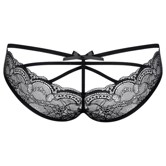 Obsessive Frivolla - piccante slip di pizzo donna - nero - L/XL