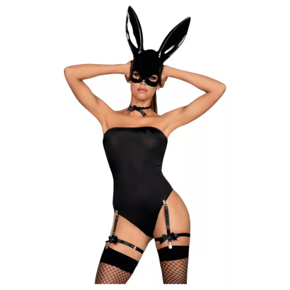 Obsessive - Costume coniglietta sexy - nero
