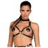 Obsessive A740 - top harness a collana (nero) - S-L