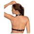 Obsessive A740 - top harness a collana (nero) - S-L
