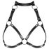 Obsessive A740 - top harness a collana (nero) - S-L
