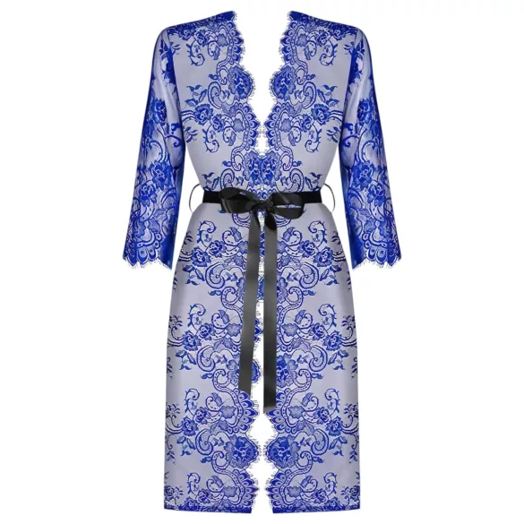 Obsessive Cobaltess - vestaglia in pizzo (blu)