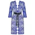 Obsessive Cobaltess - vestaglia in pizzo (blu)