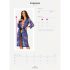 Obsessive Cobaltess - vestaglia in pizzo (blu) - L/XL