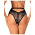 Obsessive Olvidia - slip decorato con motivo floreale (nero) - M/L