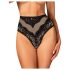 Obsessive Olvidia - slip decorato con motivo floreale (nero) - M/L