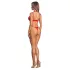 Obsessive - completo intimo pizzo rosso - reggiseno e slip - L/XL