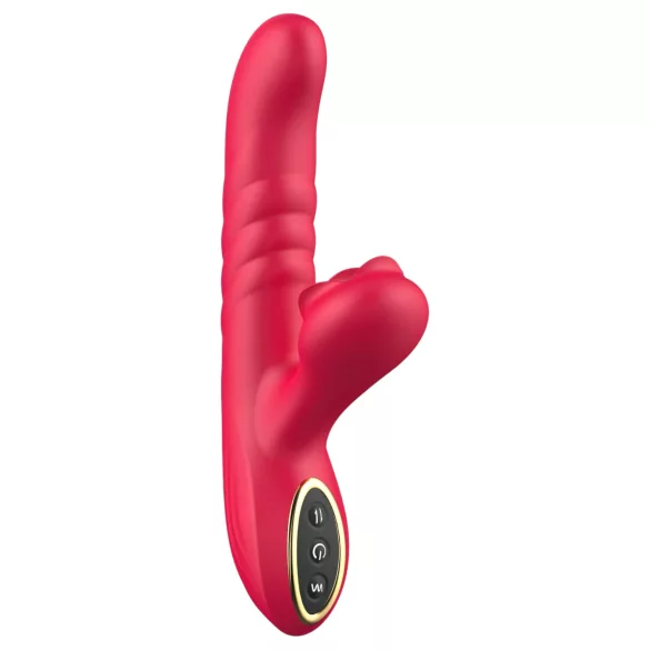 Sweet Play - vibratore 2in1 punto G e clitoride - silicone rosa