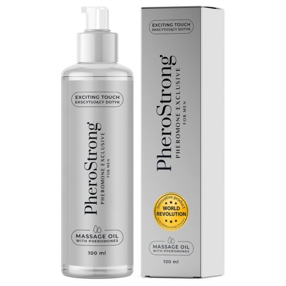 PheroStrong Exclusive - Olio da Massaggio per Uomo (100ml)