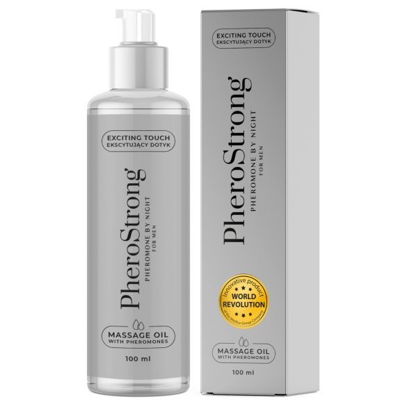 PheroStrong by Night - Olio da Massaggio per Uomo (100ml)