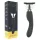 Sweet Play - vibratore 2 in 1 con leccaclitoride a lingua e succhiamento (nero)