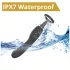 Sweet Play - vibratore 2 in 1 con leccaclitoride a lingua e succhiamento (nero)