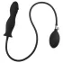 Erospace Wild Play - plug anale gonfiabile (nero)