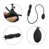 Erospace Wild Play - plug anale gonfiabile (nero)