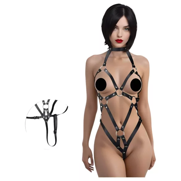 Wild Play - body donna sexy - pizzo nero