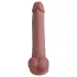Natural Play - dildo in silicone 24 cm (color carne)