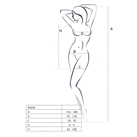 Passion - minidress con spalline - bianco - taglia S-L