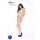 Passion BS032 - tuta a rete aperta (bianco) - S-L